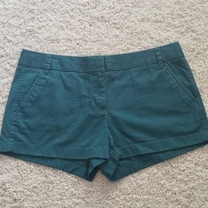 EUC J. CREW Chino Blue-Green Shorts